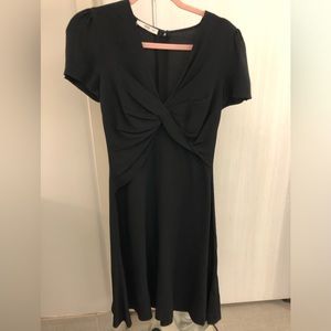 Prada little black dress. Detail in front. Size 40.